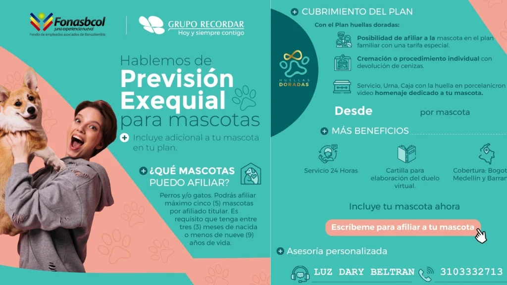 Fonasbcol y Grupo Recordar Mascota